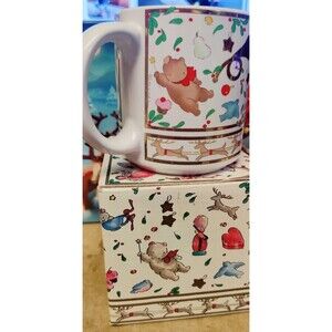 Vintage Michel & Company Coffee Tea/Mug- 1985 "Christmas Dream"